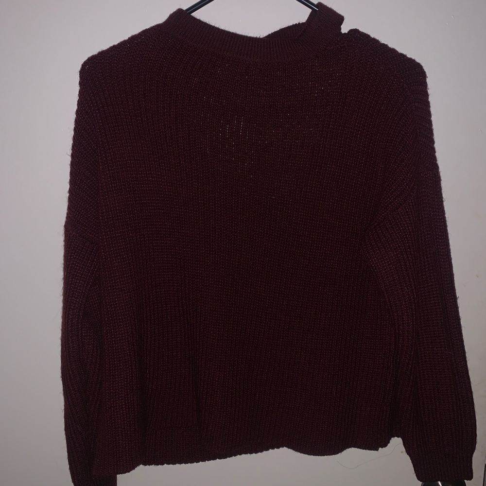 Cute v neck sweater